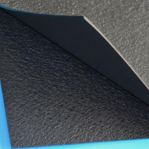 Textured HDPE Geomembrane Single Side Black Color For Cofferdam Construction