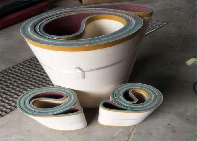 Cotton Woven Battery Pasting Belt With Strong Joint For Batteries Plant