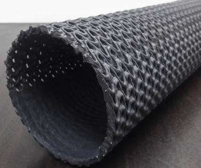 Hdpe Geonet HDPE Dicth Pipe For Drainage Black Color 2m long