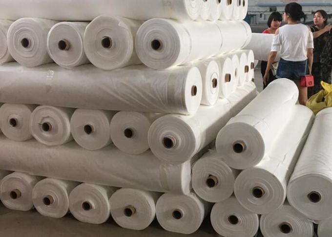 Polypropylene PP Non Woven Geotextile Filter Fabric White Color For Marine Works