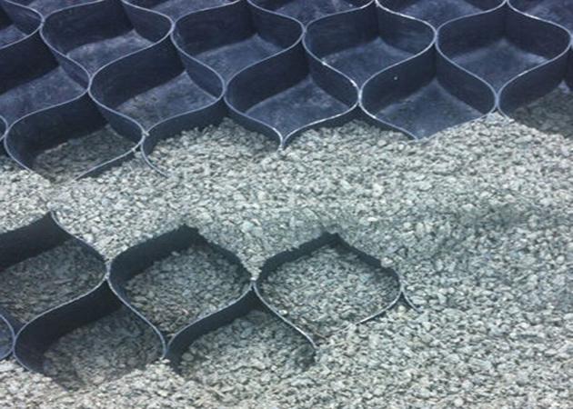 Grass Seed Honeycomb Driveway Matting Hdpe Geocell High Strength Geosynthetics In Construction