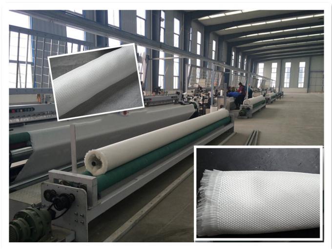 High Strength Geosynthetic Fabric / PET Woven Geotextile from 80kn/m to