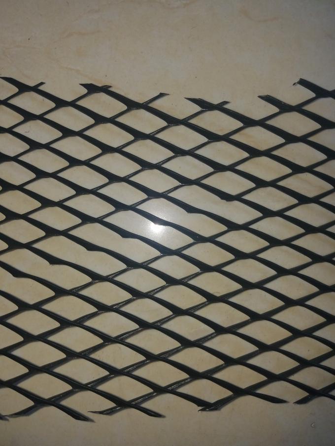 Black Color Two-Dimension HDPE Geonet Hexagon Grid Shape  For Highway Roadbed Drainage