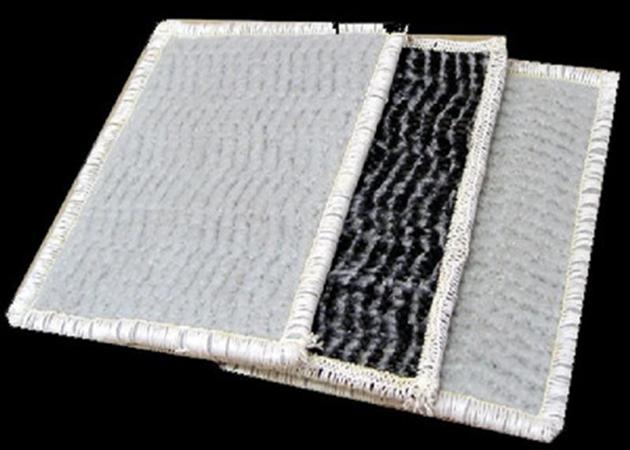 Landfill Bentonite Waterproofing Blanket , Geosynthetic Clay Liner