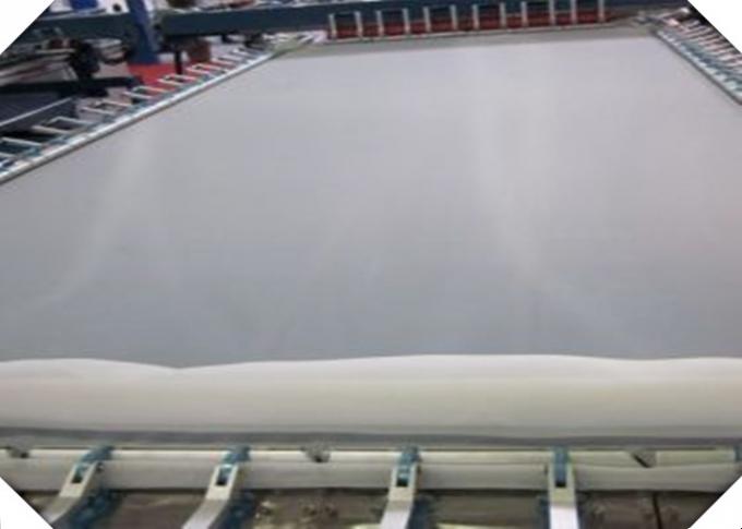 Low Elongation Polyester White And Yellow Screen printing Mesh  90T-180T for  Ceramic Printing