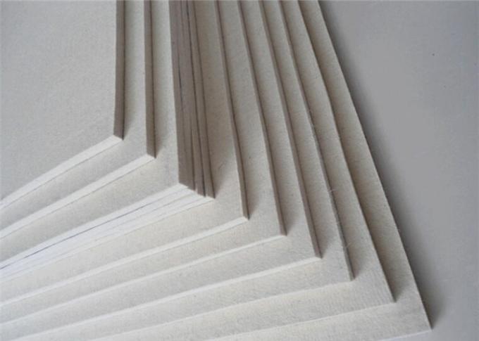 High Density Industrial Wool Felt Wear - Resistant With Natrual White Color