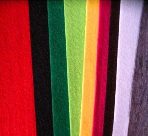 Colorful 100% Acrylic Felt Fabric 80gsm-700gsm Gram With 4m Width