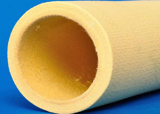 China 480℃ Degree Yellow Kevlar Fabric Roll 8mm Thickness Corrosion Resistance supplier