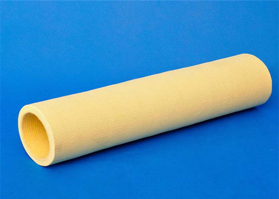China Kevlar Industries Felt Fabric Yellow Felt Roller Sleeve 10mm Thickness supplier