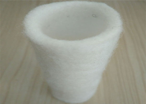 China Heat Resistant Thick Polyester Felt Roll Tube Sleeve Needled Punched Custom Length supplier