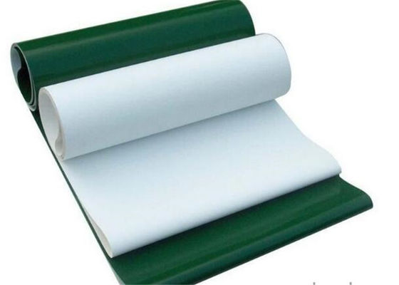 China High Tensile PVC Flat Belt Conveyor 2mm Thickness Corrugator Belt Environmental Friendly supplier