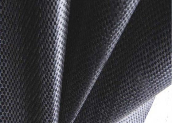 China PP Black Woven Geotextile , Soil Stabilization Fabric For Suppressing Weed supplier