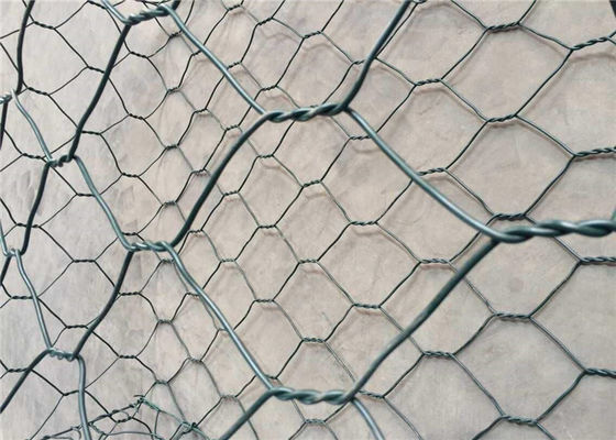 China Plain Weave Gabion Wire Mesh / Heavily Zinc Gabion Mattress For River Bank Protection supplier