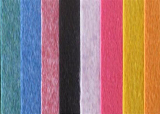 China Colorful 100% Acrylic Felt Fabric 80gsm-700gsm Gram With 4m Width supplier