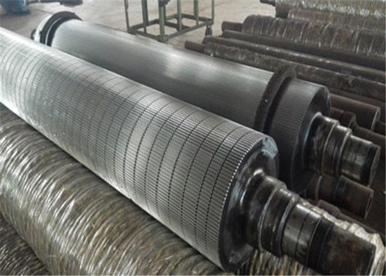 China High Precision Chrome Alloy Steel Carbide Corrugating Rolls A B C E Flute New Condition supplier