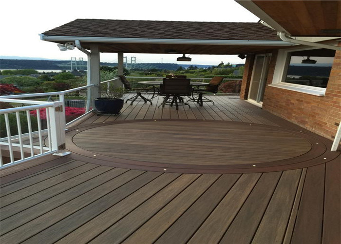 Wood Plastic Composite Ecofriendly Termiteresistent Decking Board