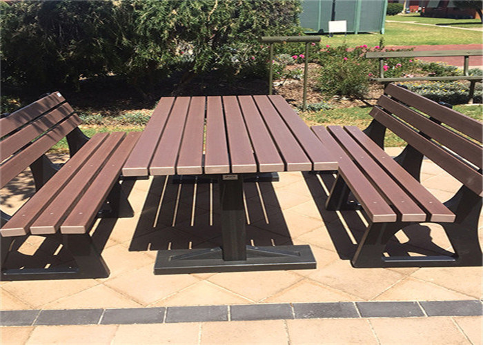 High Density Wood Plastic Composite Outdoor LeisureFurniture Sets