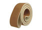 Brown Color Pbo Industrial Felt Fabric Seamless Belt For Aluminum Industry supplier