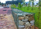 Stainless Steel Pvc Coated Gabion Box , Pvc Coated Gabion Baskets For Protection Projects supplier