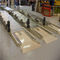 High Efficiency Slat Chain Conveyor Machine Iron Materials 1200-2600mm Width supplier