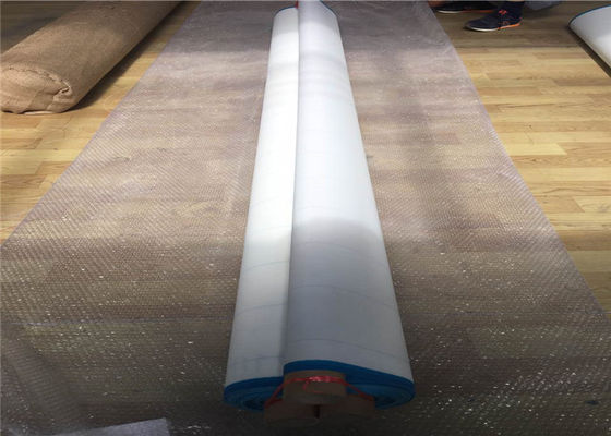 China Large Loop Polyester Weave Fabric , Monofilament Polyester Screen Fabric factory