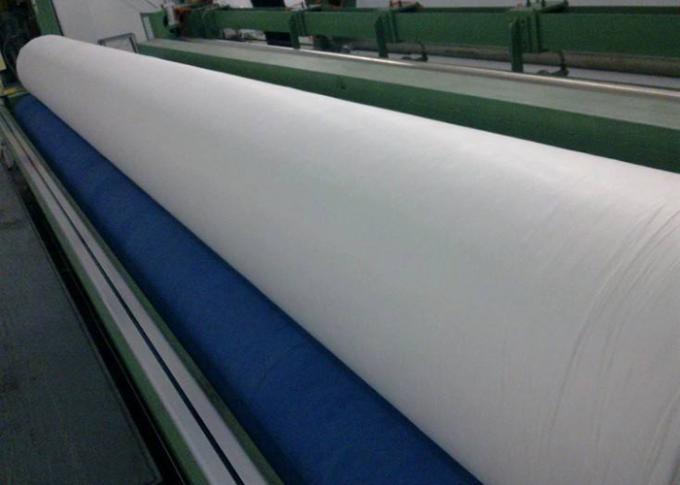 Gray Geosynthetic Fabric 200g 5.8m Width , Heat Treatment Nonwoven Geotextile