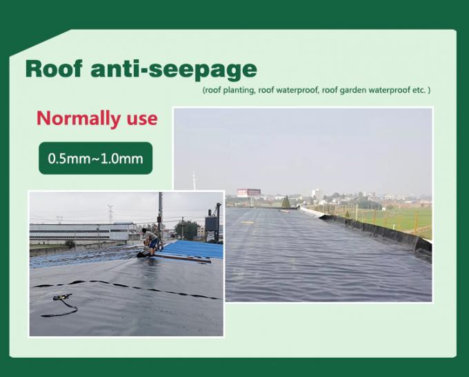 High Density Polyethylene Geomembrana Hdpe 30 Mils Liner UV Resistance