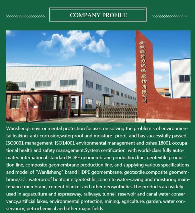 Polyethelene Nonwoven Geotextile Fabric 5.8m For Roads Isolation 6