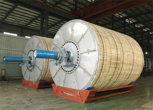 China Accurate Paper Making Machine Parts Dryer Cylinder 2200 Mpm Speed Width 5600mm supplier