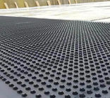 Black HDPE Plastic Drainage Board For Roof Greening