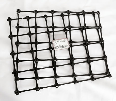 Quality  Black Geo Ground Grid Standartpark Geogrid For Paving Asphalt factory