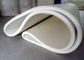 20m Length White Color High Temperature Blanket For Compactor Machine /Compacting Needle Felt Industry Field supplier