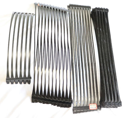High Tensile HDPE Uniaxial Geogrid For Road Stabilization