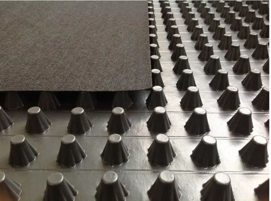 Hdpe Dimpled Drainage Membrane Board for Railway Tracks