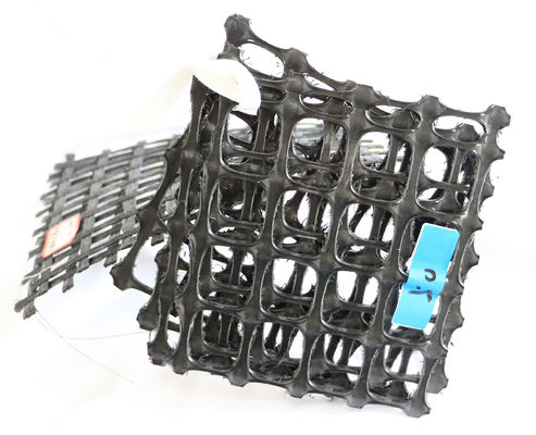 Non Toxic Biaxial Geosynthetic Reinforcement Grid Polymer Material For Pavers Slop Protection