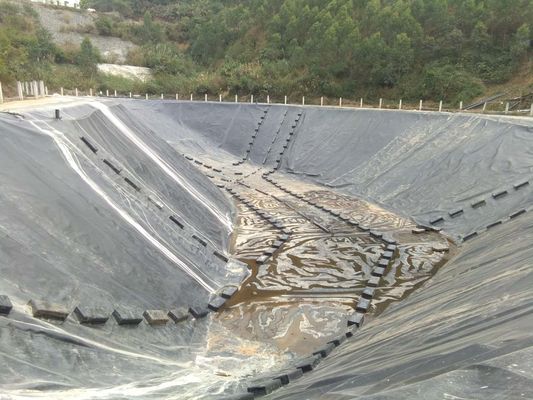 Anti-seepage hdpe geomembrane geosynthetic membrane using in dissolving tank liner with factory price