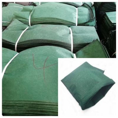 PET Non Woven Geotextile Geobag 120g Per Sqm For Coastal Slope Protection