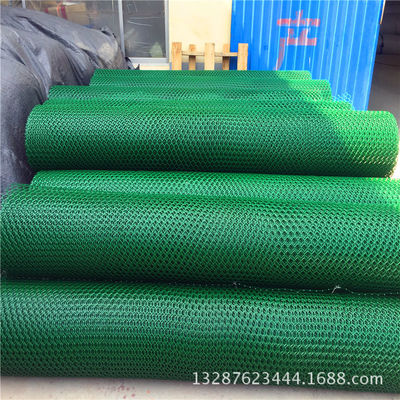 EM5 Green Grass 3D Geomat / Net For Planting Grasses Surface Protection
