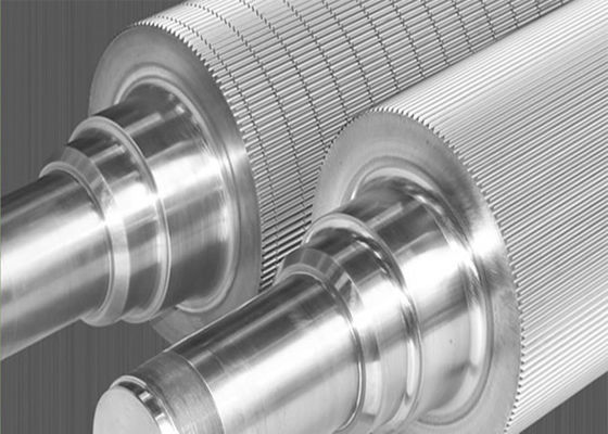 Tungsten Carbide Corrugating Rolls Grinding Shaft Super Wear Resistant
